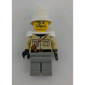 LEGO Minifigure Baron Von Barron White Epaulettes adv039 Adventurers